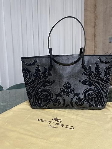 Etro Milano tote çanta - Model: Etro Milano, daxili etiket və