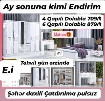 Masa və oturacaq dəstləri: İkinəfərlik çarpayı, Yeni