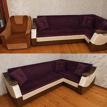 Divan kreslo dəsti satılır 120₼. Ünvan Xırdalan. Fatimə99 E
