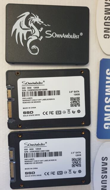 balaca komputer: Xarici SSD disk 120 GB, 2.5", Yeni