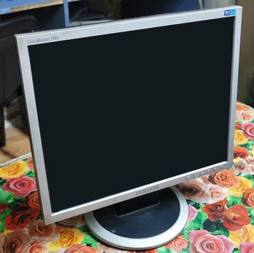 изогнутые мониторы: Монитор, Samsung, Б/у, LCD, 16" - 17"