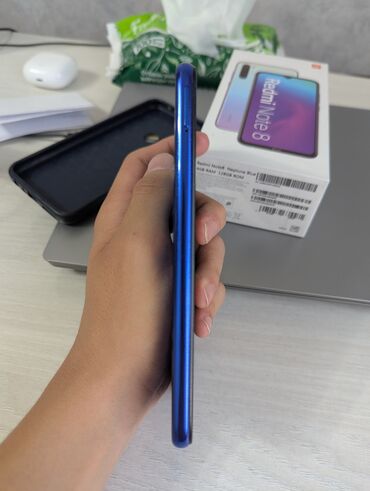 Redmi: Redmi, Redmi Note 8, Б/у, 128 ГБ, цвет - Голубой at lalafo.kg — 8 Redmi: Redmi, Redmi Note 8, Б/у, 128 ГБ, цвет - Голубой — 8