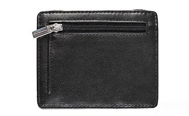 Novčanici: Livergy Premium “Magic Wallet” – crni kožni novčanik/kartičar - — 1