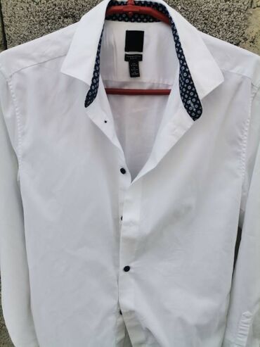 Košulje: Kao nova snežno bela muška košulja. Veličina 39/40. Slim fit — 3