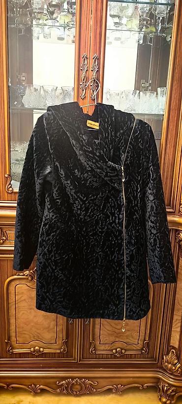 Qadın qış palto/şuba – Club Riona - Rəng: qara - Material: qıvrım