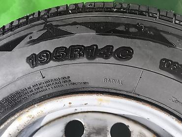 r13 4100: Шина BOTO Domin8r B01 на штампованном диске R14 - Размер: 195 R14C — 3