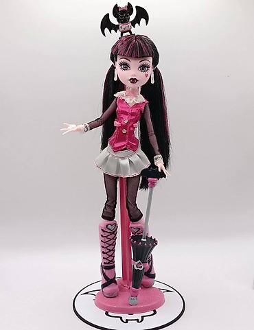 Кукла в стиле Monster High — образ Дракулауры. ⊹ ࣪ ˖Дракулаура