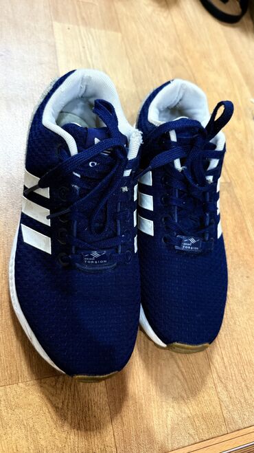 adidas барсетка: Кроссовки, 37, 38, Adidas, Б/у, цвет - Синий, Самовывоз