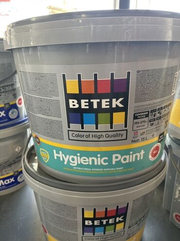 моющий: Краска BETEK Hygienic Paint — моющаяся антибактериальная интерьерная