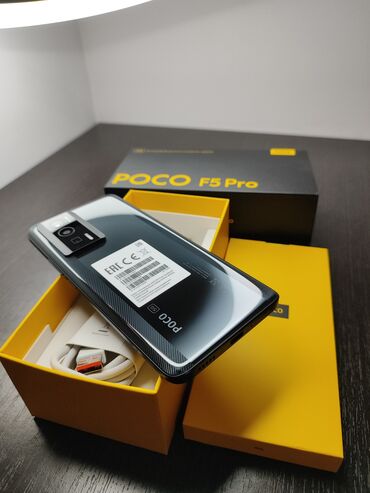 poco х5 pro: Poco F5 Pro, Б/у, 256 ГБ, цвет - Черный, 2 SIM