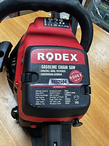 Пилы: Бензопила Новый, Rodex, От 2 до 3,5 кВт, Платная доставка, Самовывоз, Бесплатная доставка — 5