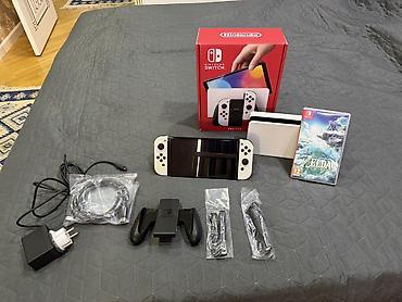 qrafik planşet qiymeti: Əla vəziyyətdə Nintendo Switch OLED White dəsti satılır. DİQQƏT — 1