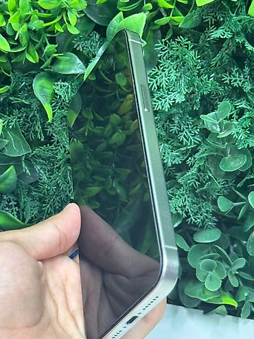 Apple iPhone: IPhone 15 Pro Max, Б/у, 256 ГБ, Natural Titanium, Кабель, Зарядное устройство, Защитное стекло, 100 % — 10