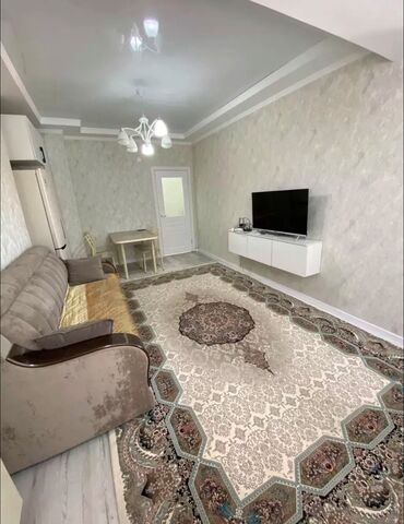 квартира аренда аламидин базар: 2 комнаты, 48 м², Элитка, 9 этаж, Евроремонт