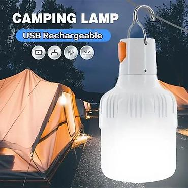 Oprema za kampovanje: LED kamp lampa sa kukom NOVO. Karakteristike: 1. ✨ Široko — 3