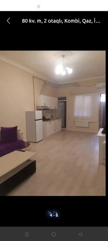 Uzunmüddətli kirayə evlər: 60 kv. m, 2 otaqlı, Kanalizasiya, Kombi, Su — 6