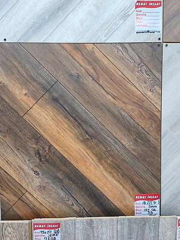 Ağac teksturalı laminat döşəmə panelləri - Təbii odun naxışlı dekor