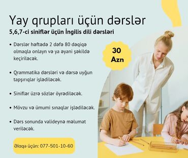 Tikinti ixtisasları: Müəllim tələb olunur, Xarici dillər