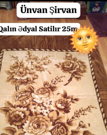 Döşəklər: İşlənmiş Böyüklər üçün İki nəfərlik Qış üçün Doldurucusuz Yorğan, Ünvandan götürmə