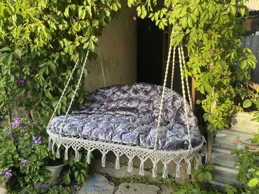 Другие товары для дома: Садовый гамак качели. Макраме. Принимаем заказы. См.Фото Звонить с at lalafo.kg Другие товары для дома: Садовый гамак качели. Макраме. Принимаем заказы. См.Фото Звонить с