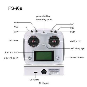 Pultlar: Kateqoriya: Dron Materialları > Dron Pultları Flysky FS-i6S 2.4GHz — 2