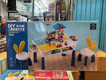 лего столик: Детский многофункциональный игровой стол для конструкторов DIY (модель — 1