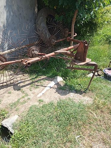 t25 traktör satilir: Traktor üçün ot yığan/çarpan “günəbaxan” tipli tırmık (barmaqlı — 2