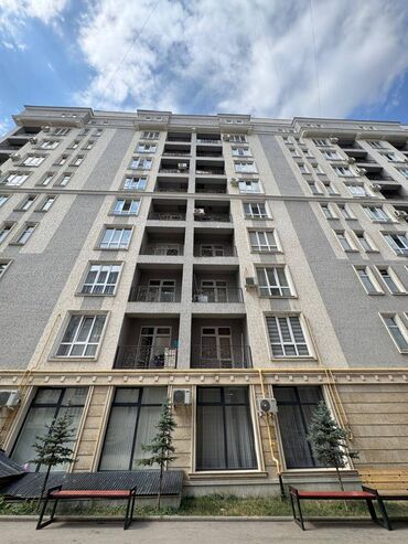 квартира сатылат токмок: 2 комнаты, 75 м², Элитка, 2 этаж, Евроремонт