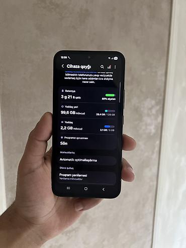 Samsung: Samsung Galaxy A54 5G, 128 GB, rəng - Qara, Face ID — 12