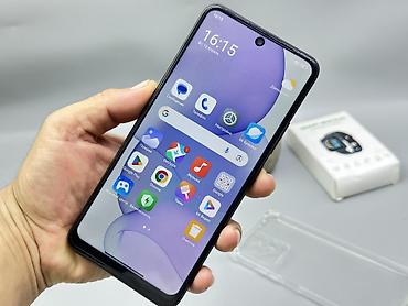 ai box: Redmi, Redmi Note 12, Б/у, 128 ГБ, цвет - Синий, 2 SIM — 2