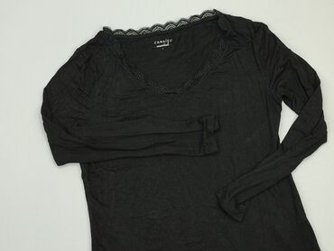 czarne bluzki satynowe: Блуза жіноча, L, стан - Хороший