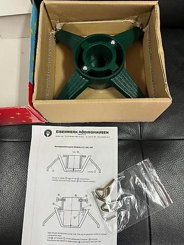 Praznična dekoracija: Postolje za jelku – Eisenwerk Rödinghausen, TYP 075 - Težak, stabilan — 4