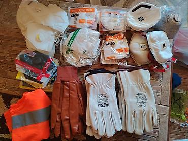 Tibbi maskalar: Fərdi mühafizə vasitələri (PPE) dəsti Məhsullar: - Nəfəsalma — 3
