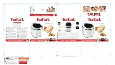 Pekači za hleb: Tehničke Karakteristike Broj programa : 12Tacna za baget, četkica i — 11