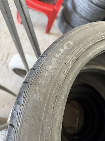 6000: Шины 225 / 45 / R 18, Лето, Б/у, Пара, Легковые, Корея, Kumho — 4