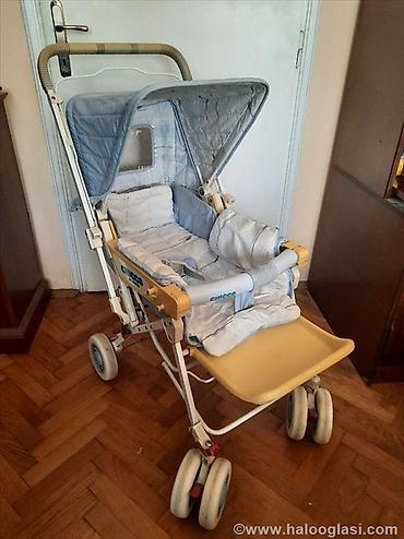 Kolica za bebe: Stara retro Chicco Atlantic decija kolica za bebe - vintage Sipka — 17