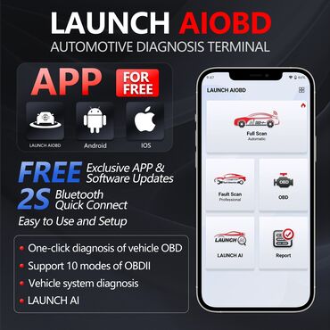 Alati za automobile: Novo - Launch AIOBD Bluetooth OBD2 Auto Dijagnostika Launch AIOBD — 8