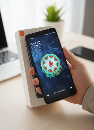 Redmi: Redmi Note 5 Pro, 64 GB, rəng - Boz, Barmaq izi, Face ID, Sənədlərlə — 1