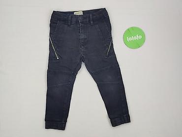sandalki boho: Spodnie jeansowe, Zara, 3-4 lat, 104, stan - Bardzo dobry — 2