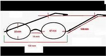 Naočare: Vintage transparentni dioptrijski ram. Vintage transparentni — 13