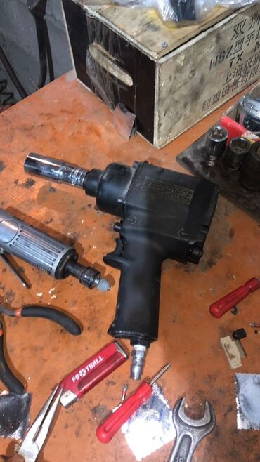 пистолет на транзбой: Пневматикалык гайка бурагыч, Жаңы