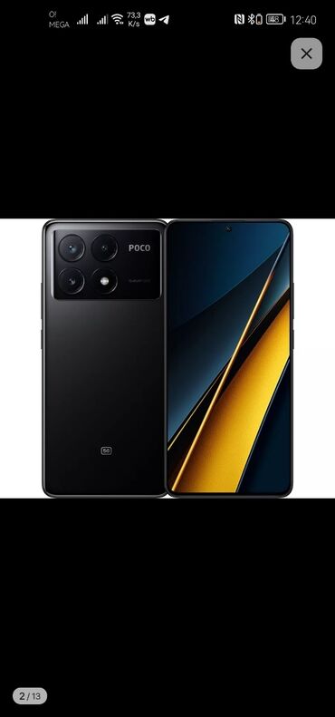 Poco: Poco X6 Pro 5G, Новый, 512 ГБ, цвет - Черный