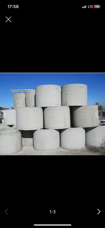 посуда кухонная: Железобетонные кольца и плиты перекрытия для колодцев - Кольца lalafo.kg да посуда кухонная: Железобетонные кольца и плиты перекрытия для колодцев - Кольца