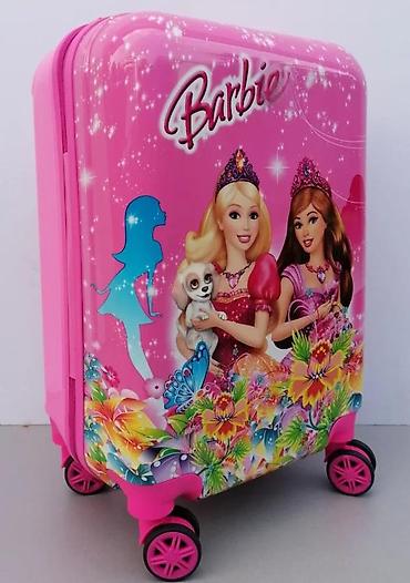Rančevi, torbe i koferi: Dečji kofer Barbie – ručni/putni - Tvrda ABS/plastična školjka u — 5