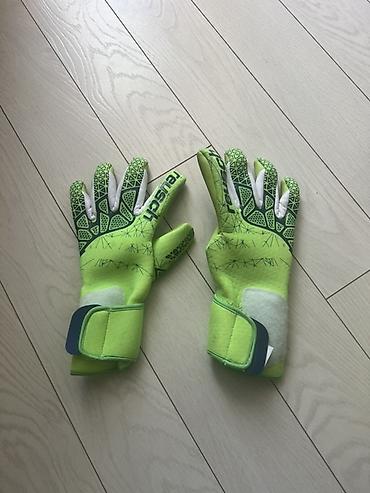 футбол: Reusch qapıçı əlcəkləri - Brend: Reusch - Rəng: açıq neon-yaşıl, tünd — 2