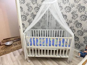 usag ucun manej: 🍼 Səliqəli uşaq beşiyi satılır 🤍 Təmiz və yaxşı vəziyyətdədir. Ağ — 5