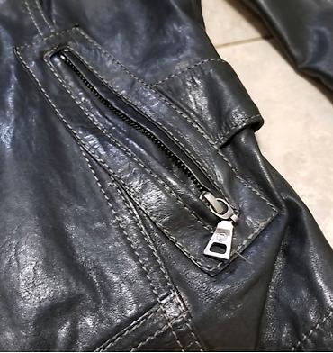 Кожаные куртки: Кожаная куртка, Натуральная кожа, Приталенная модель, M — 3