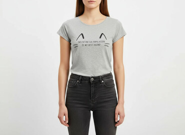 personalizowane kapcie: Sinsay, T-shirt damski, rozmiar S