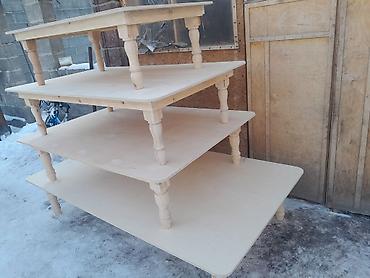 Кухонные столы: Кухонный стол, Прямоугольный, Нераскладной — 3