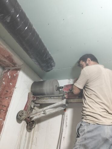 Beton işləri: Beton kəsmə və deşmə xidməti - Armaturlu beton, bünövrə, sütun, kiriş — 8